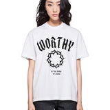 Worthy T Shirt For Woman In White