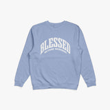 Blessed Beyond Measure Sweatshirt In Blue