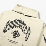 Empowered Hoodie for Woman in Creme