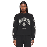 Empowered Sweatshirt For Woman In Black
