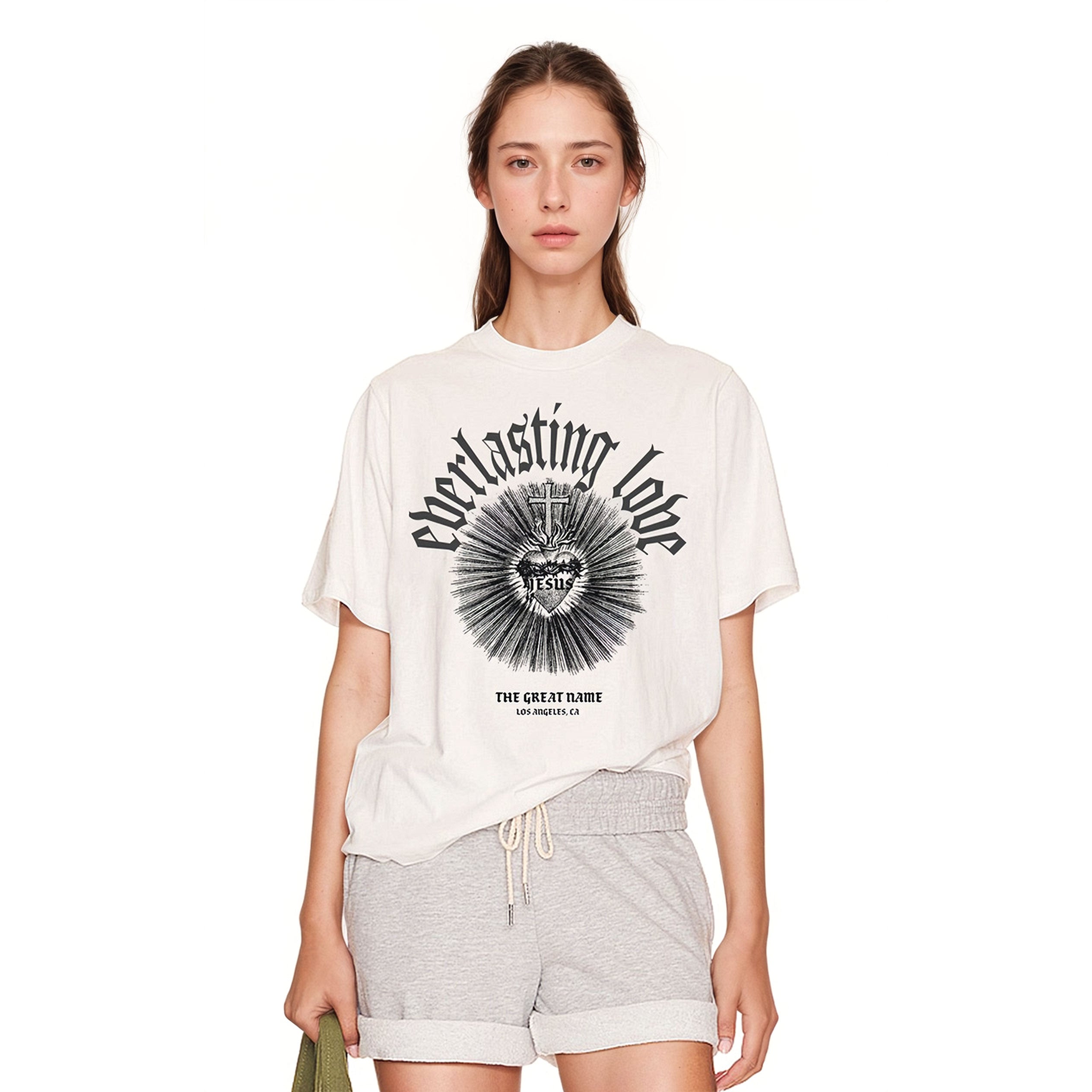 Everlasting Love White Women’s T-Shirt | The Great Name