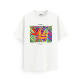 Palmika x Vika Bird of Paradise Artwork T-Shirt – White
